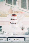 Blütendekoration Torte, Vintage Wedding Hochzeitsplaner, Hochzeitstorte Beeren